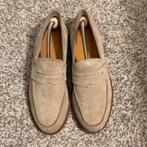 Men's Express Suede Loafers - Tan